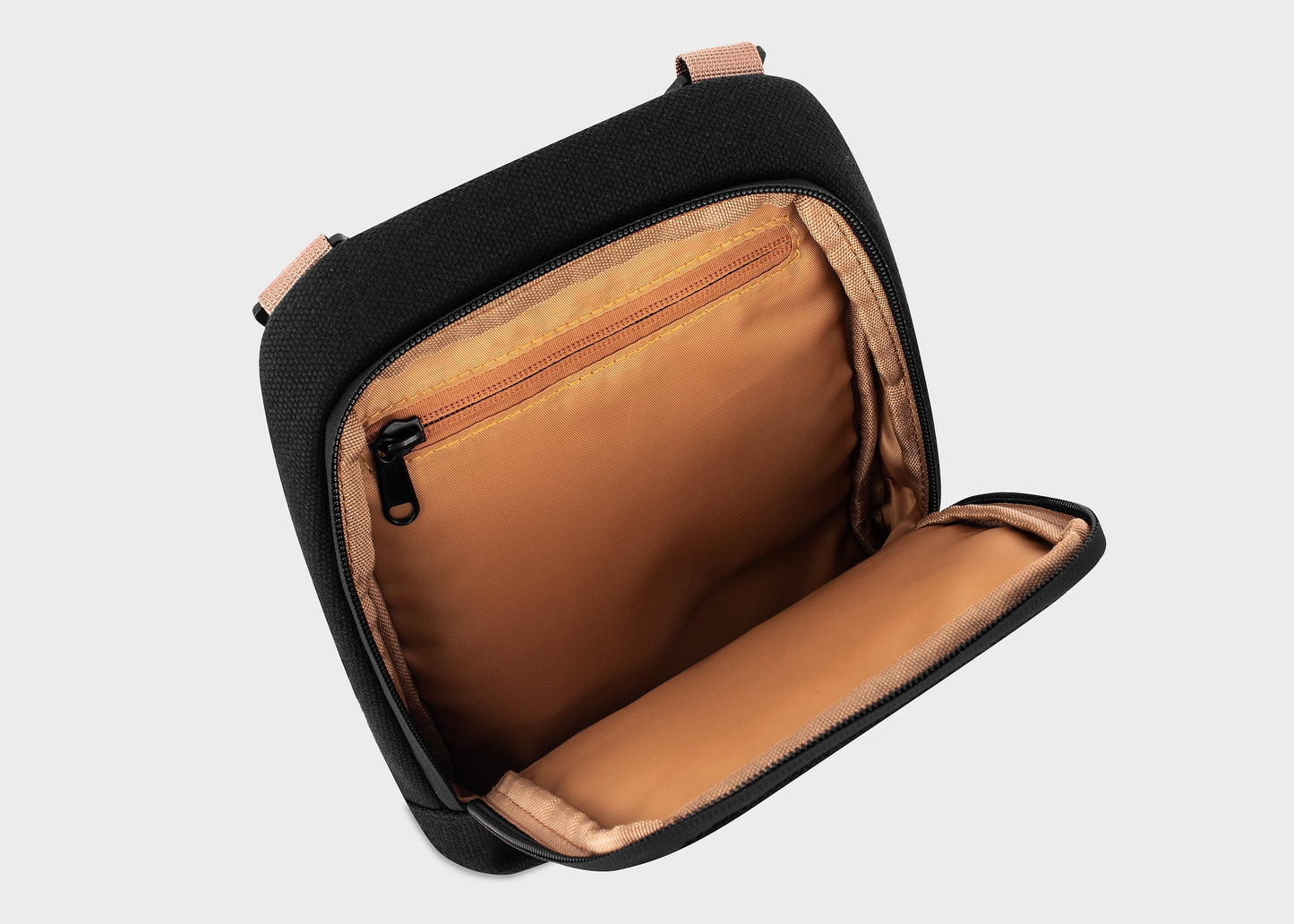 Front/Shoulder Bag - Beige / Green / Black