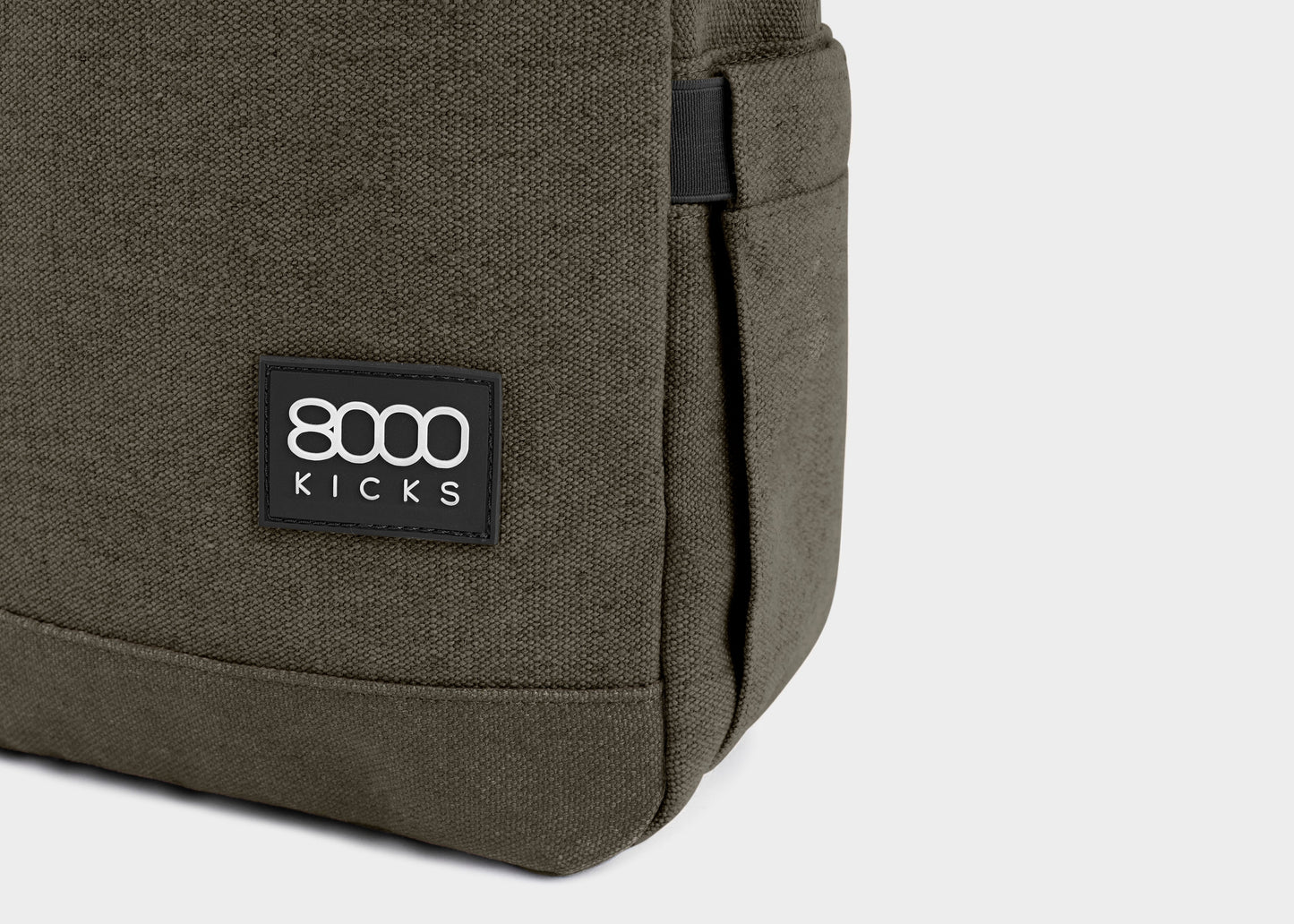Hemp Backpack in Dark Green - 15L